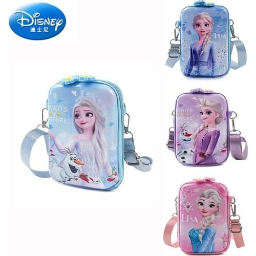 Disney Cute Cartoon Frozen Handbags Frozen 2 Elsa Childrens Messenger Bag Baby Coin Purse Girls Small Bag Girl Crossbody Bags
