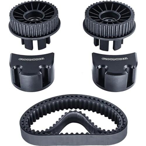 5M 40T Timing Belt Pulley Gear Synchronous Wheel Kit for Cloud Wheel Discovery Version Electric Skateboard DIY Parts