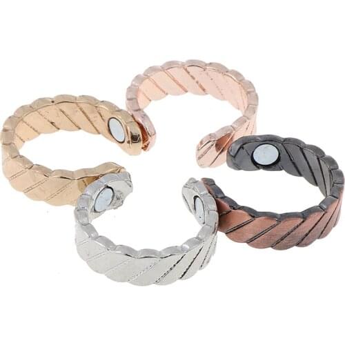 1PCS Finger Ring Sleeping Aid Anti Snore Ring Magnetic Therapy Acupressure Treatment Against Snoring Device Snore Stopper