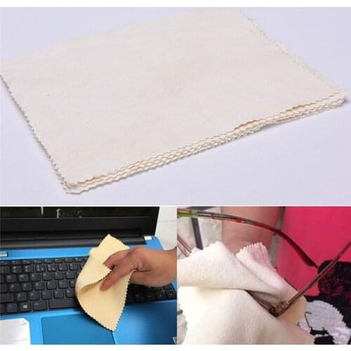 1pc Natural Chamois Leather Car Cleaning Cloth Washing Suede Absorbent Towel