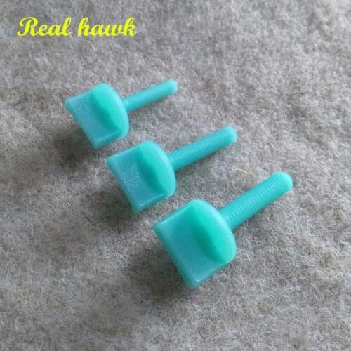 50pcs M4/M5/M6 plastic screws PC transparent bolt PC hand thumb Screw M4/M5/M6*L RC Model accessories free shipping