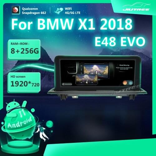 12.3 Inch 256G Android 11.0 Car Radio For BMW X1 F48 2018 EVO System GPS Navigation Multimedia Player Stereo Reciver