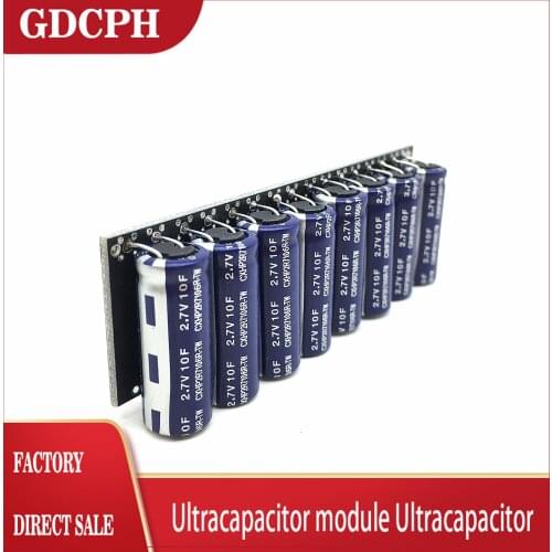 CDA 21.6v 1F/2F Farad Capacitor12v Module 2.7V 10F Super Capacitors With Protection Board 16V 1.2F