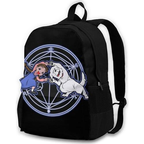 Fullmetal Fusion Games Adult backpacks, leisure bags, backpacks, storage bags, men women backpacks