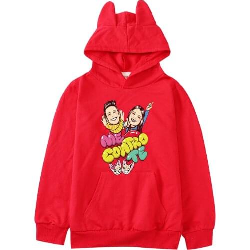 Me Contro Te Cotton Kids Thin Sweatshirt Clothes for Teens Hoodies for Teen Girls Child Hooded T Shirt Toddler Boy Fall Clothes