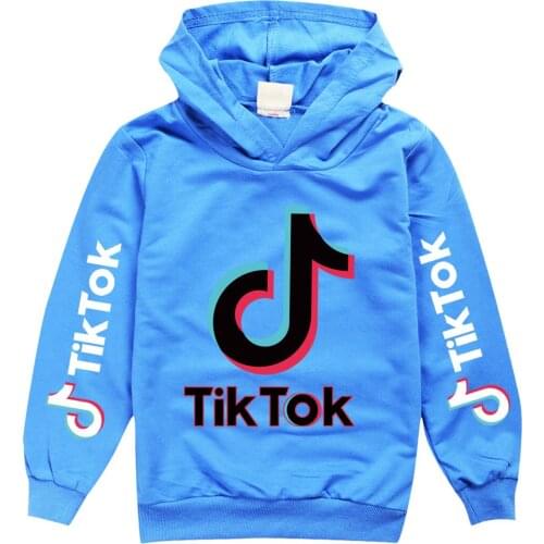 TIK TOK Anime Clothes Sweatshirts Long Sleeve Christmas Shirt Creeper Cotton Jacket Boys Girls Autumn Outwear