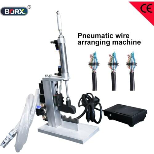 Wire ordering tool for braided wire arranging racks crimp position Pneumatic cables HDMI strands inserting plastic tool