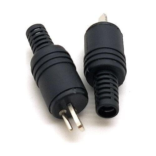 100pcs 2-pin 2 pin DIN Male/Female Plug Speaker HiFi Connector Screw Terminals Connector Power Audio Lamp Signal Plug Adapters