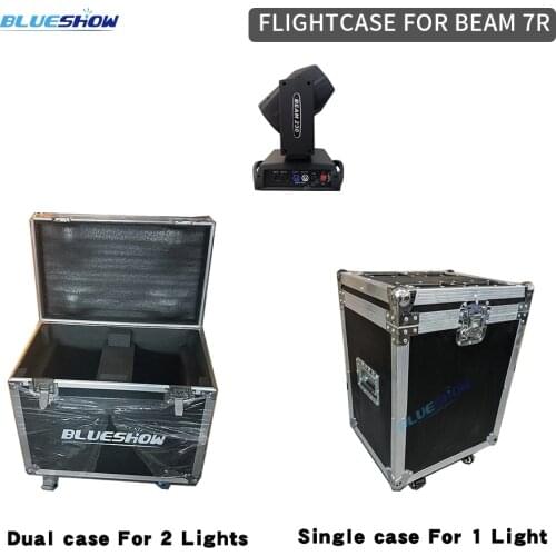 No Tax Lyre Sharpy Beam 230w 7R Flightcase 2in1 Single Flight case for 1 Light Dual Fly Case Road case 2in1 or 1in1 For