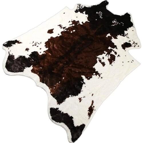 Zebra pattern cow pattern floor mat room bedroom carpet household decorative printing carpet