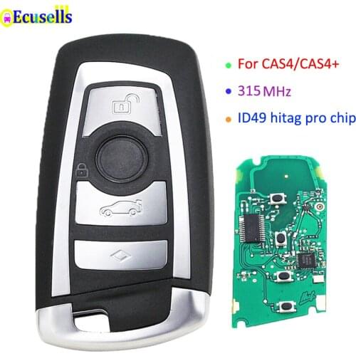 4 buttons 315mhz for BMW F CAS4 CAS4+ car remote key 5 Series 7 Series F01 F02 F03 F04 F11 F07 F10 Smart Key with PCF7945 chip