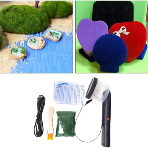 Static Grass Applicator Railway Gauge Scale Flocking Machine DIY Scenic