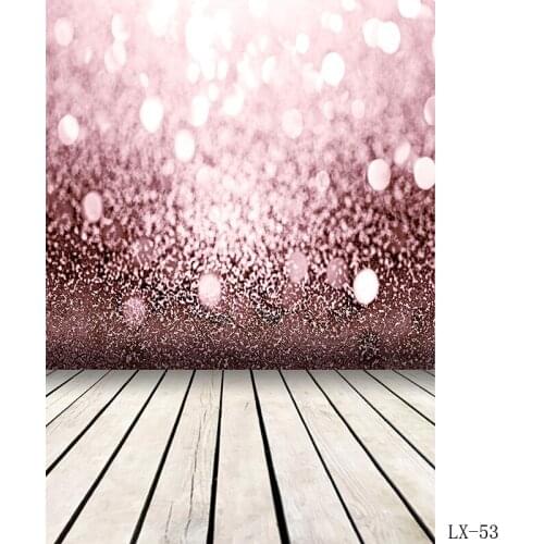Light Spot Bokeh Glitter Wooden Floor Portrait Photography Backdrops Props Photo Studio Backgrounds 21222 LX-556