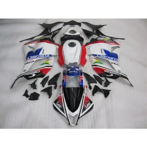 UV Paint Bodywork Fairing Injection For CBR 600RR F5 2009-2012 10 11 (3) [CK1081]