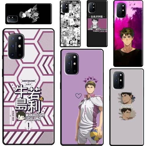 Wakatoshi Ushijima Haikyu For Realme 8 7 6 Pro Q3 C21 C15 C3 GT Neo Phone Case For OnePlus 9 Pro 8 Pro 7T 8T 9R Nord