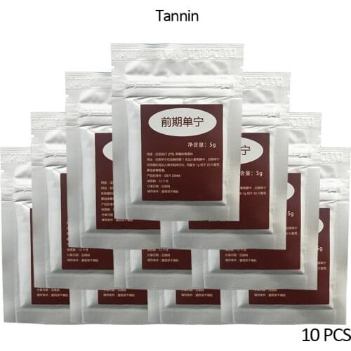 5g/10pcs Tanain Yeast 5g For 25KG grape alcohol brewing household wine accessories wine yeast ferment brandy beer