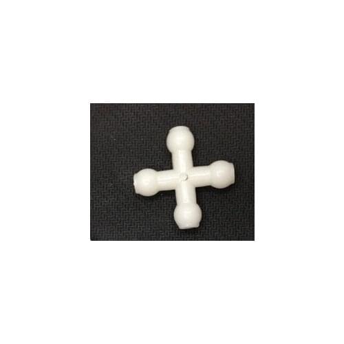60pcs---30mm cross shape plastic beads fit for 12mm skeleton joint for toy joint skeleton accessories