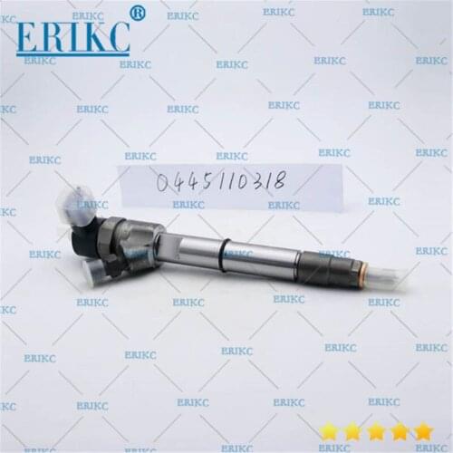 ERIKC 0 445 110 318 Auto Engine Parts Fuel Injector 0445110318 Diesel Injectors 0445 110 318