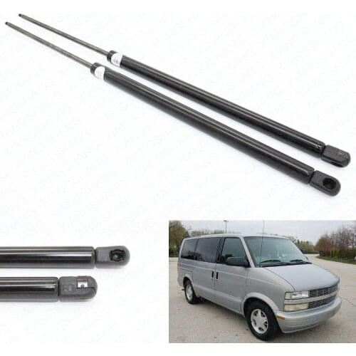 Rear Window Ascensor de apoyo Gas Struts for Chevrolet Astro GMC Safari Cargo Van 1992-2000 21.22 inches Unscrews on Shaft End