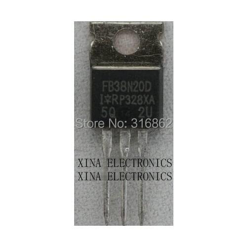 IRFB38N20DPBF IRFB38N20D IRFB38N20 200V 43A TO-220 ROHS ORIGINAL 10PCS/lot Free Shipping Electronics composition kit