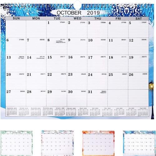 Office Desk Pad Calendar Apply to 2020 Daily Planning and Organizing, Simple Stylish Calendar Planning Form Home Decor