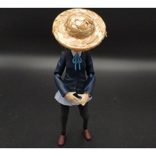 1/12 scale soldier simulation doll, straw hat, same scale character model accessories can be used for collection