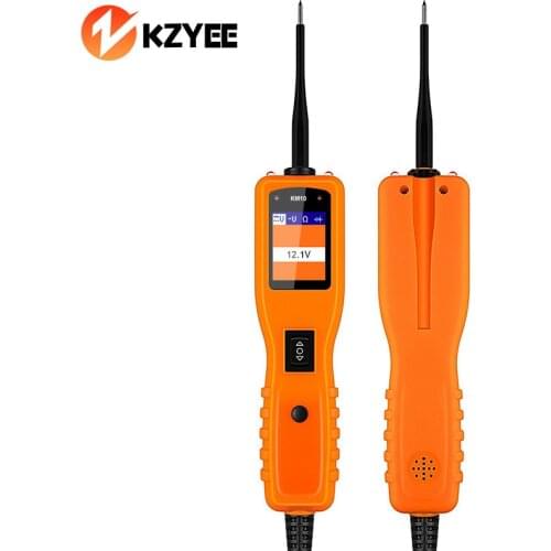KZYEE KM10 Powerscan Circuit Power Probe Super Automotive Car Circuit Tester Voltage Current Tester PK PS100 PT150 Power Tool