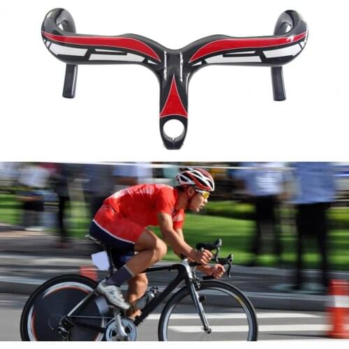 Reliable Carbon Fiber Multiple Colors Bicycle Bent Handlebar for Road Handlebar Motorcycle Parts