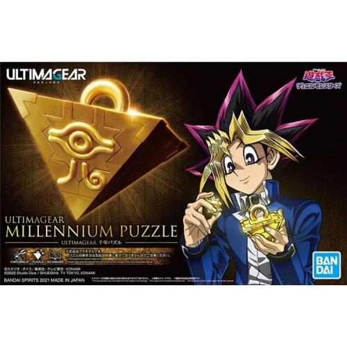 Original Ultimagear Duel Links millennium puzzle pvc assembly Building Model Kit toy