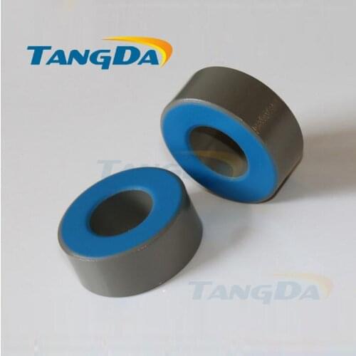 Tangda Iron powder cores T184-34 OD*ID*HT 47*24*18.5 mm 70nH/N2 34ue Iron dust core Ferrite Toroid Core toroidal gray blue