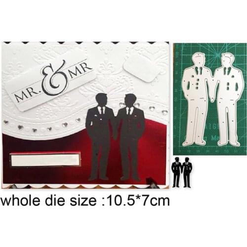 Craft dies metal cutting dies cut die Couple Brother Border Scrapbooking dies craft paper knife mould blade punch steencils dies