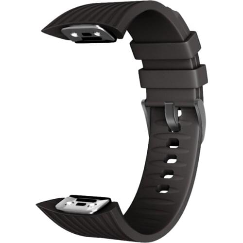 Silicone Watchband Strap for Samsung Galaxy Gear Fit2 Pro Watch Band Wrist Bracelet Straps for Samsung Gear Fit 2 SM-R360-black