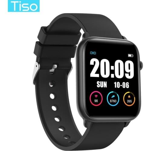 Tiso w37 Bluetooth smart watch band 1.3 inch screen sport sleep heart rate fitness blood pressure oxygen tracker IP68 waterproof