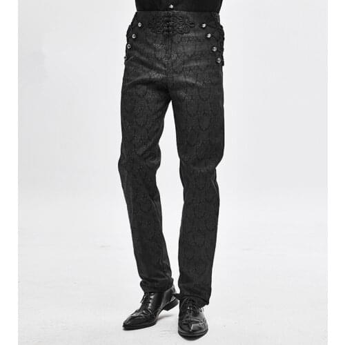 Vintage Pants Men Casual Gothic Long Trousers Male Work Pant mens Autumn Winter Big Size Men Clothing