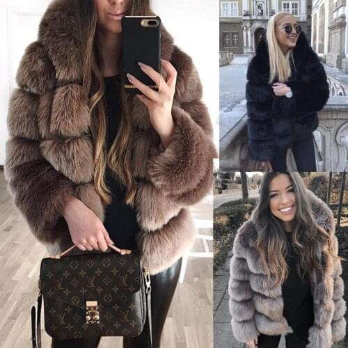 VOLALO Fur Coats