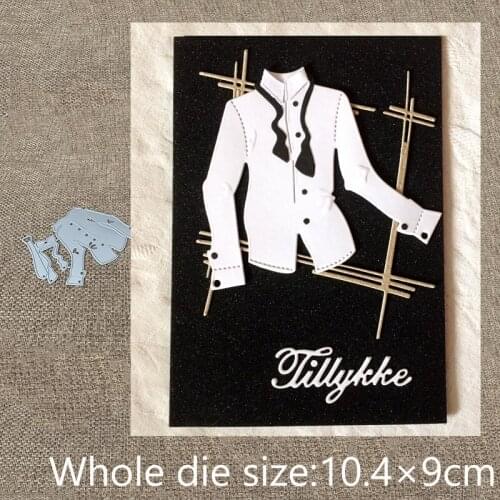 XLDesign Craft Metal Cutting Die cut die Tie shirt decoration scrapbook Album Paper Card Craft Embossing die cuts