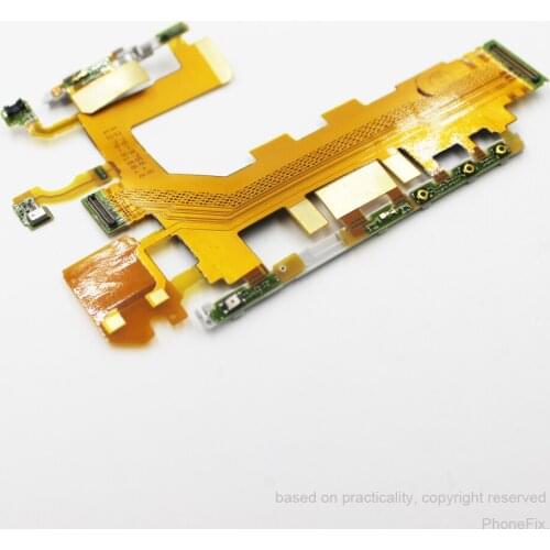 10pcs/lot Original For Sony Z2 D6502 D6503 D6543 Sirius Power & Volume Connector Flex Cable