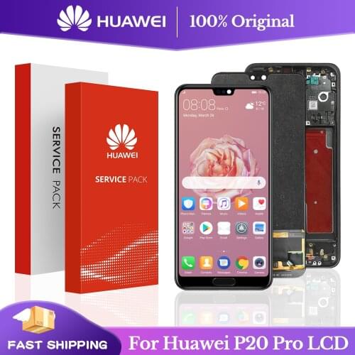 100% Original 6.1'' Display For Huawei P20 Pro LCD Touch Screen Digitizer Assembly CLT-L09 CLT-L29 CLT-AL01 lcd Repair Parts