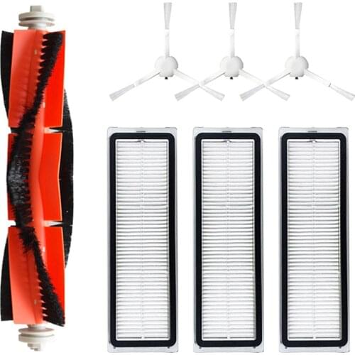 7Pcs Replacement Parts For Xiaomi Mijia 1C STYTJ01ZHM Robot Vacuum Cleaner Accessories Brushes Filters Spare Parts