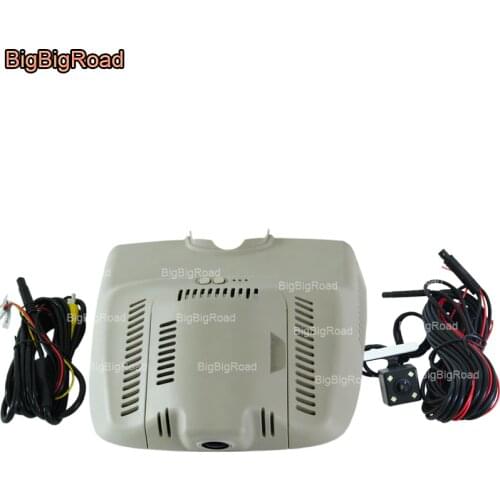 BigBigRoad Car Video Recorder Dash cam Dual Lens For Mercedes-Benz GLK X204 200 260 300 350 2011 2012 -2015 High configuration