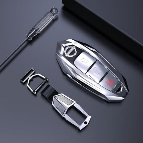Zinc Alloy Car Key Fob Case Cover for Nissan Qashqai J11 J10 X Trail T32 Kicks Tiida Pathfinder Murano Note Juke Altima Sentra