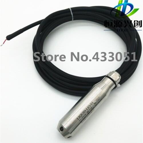 4-20MA level transmitter / 304 stainless steel level sensor /5M liquid level control instrument/ Investment-type level sensor