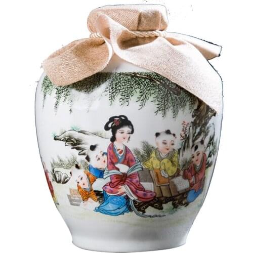 Antique Style Hip Flask Retro Home Classic Japanese Sake Set Wine Flask Hidden Alcohol Flasque Alcool Daily Necessities ED50JH