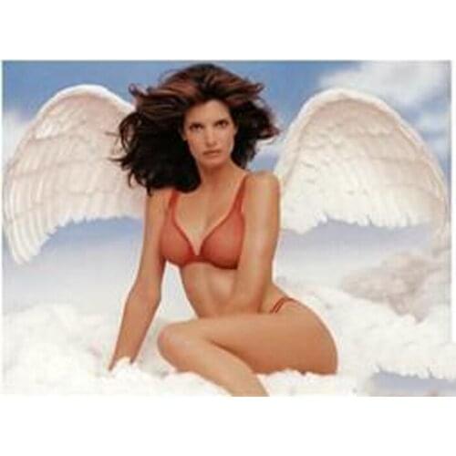 Costumed beautiful white angel feather wings for wedding Photography Display Party wedding decoration Cosplay fashion show props