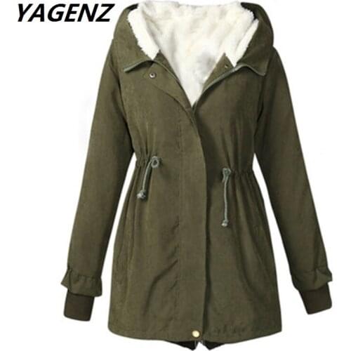 2019 Woman Brand Winter Warm Cotton Plus Size Jacket Plus Size Outwear Casual Overcoat Warm Winter Coat Parkas Femme High Qualit