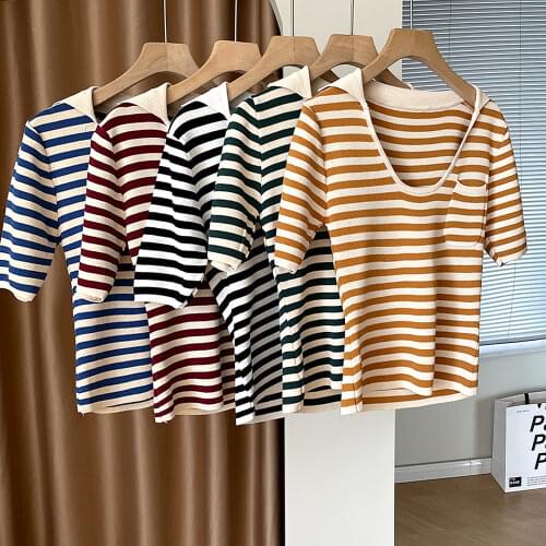 MOOIRUE APPAREL Women's Knitted T-shirts