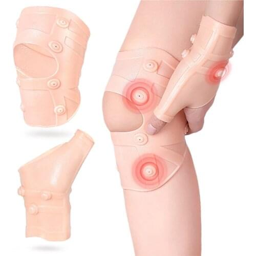 SEBS Magnet Protector Set Wristband Hands Feet Protectors Knee Protection Skin Care Anti Cracking For Outdoor Cycling Sports Use