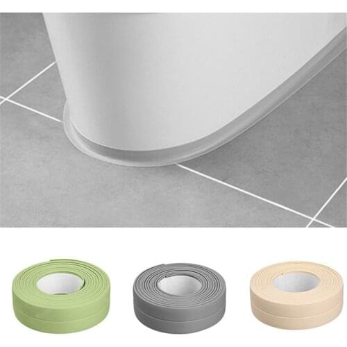 Wall Stickers Waterproof Sticker Self-adhesive Floor Vinyl Wallpaper Borders 3D Wallpapers PVC Solid Taperip Tape kicthen