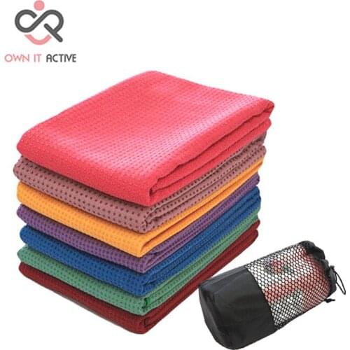 Yoga Blanket sweat microfiber thick blanket aseptic fitness machine washable slip resistance Yoga towel drop shipping M062