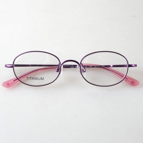 Children prescription eyeglasses frames pure titanium Italy top quality